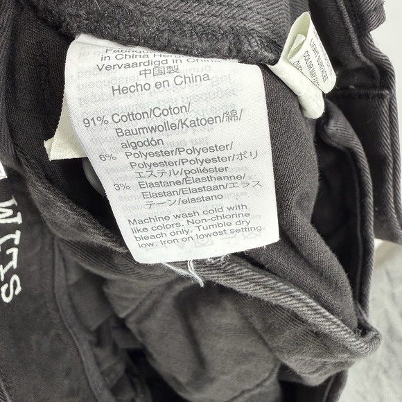 Madewell Mens Straight Leg Penn Slim Black Chino Pants Size 33x32 Business - Picture 4 of 6